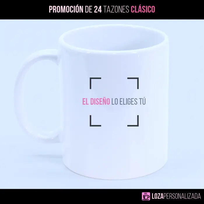 Pack Tazones Clásicos (24 unidades)